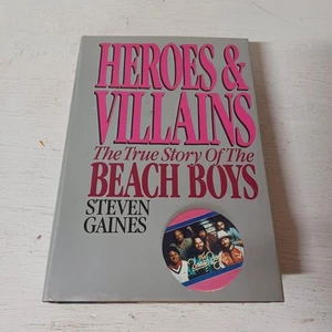 Vtg Heroes and Villains The True Story of the Beach Boys HC Steven Gaines 1986 - Imagen 1 de 4