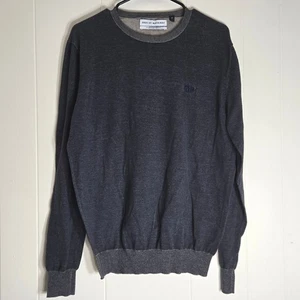 Suéter Pullover Deus Ex Machina Para Hombres Cuello Redondo Mezcla Algodón Gris Talla M Street - Imagen 1 de 10