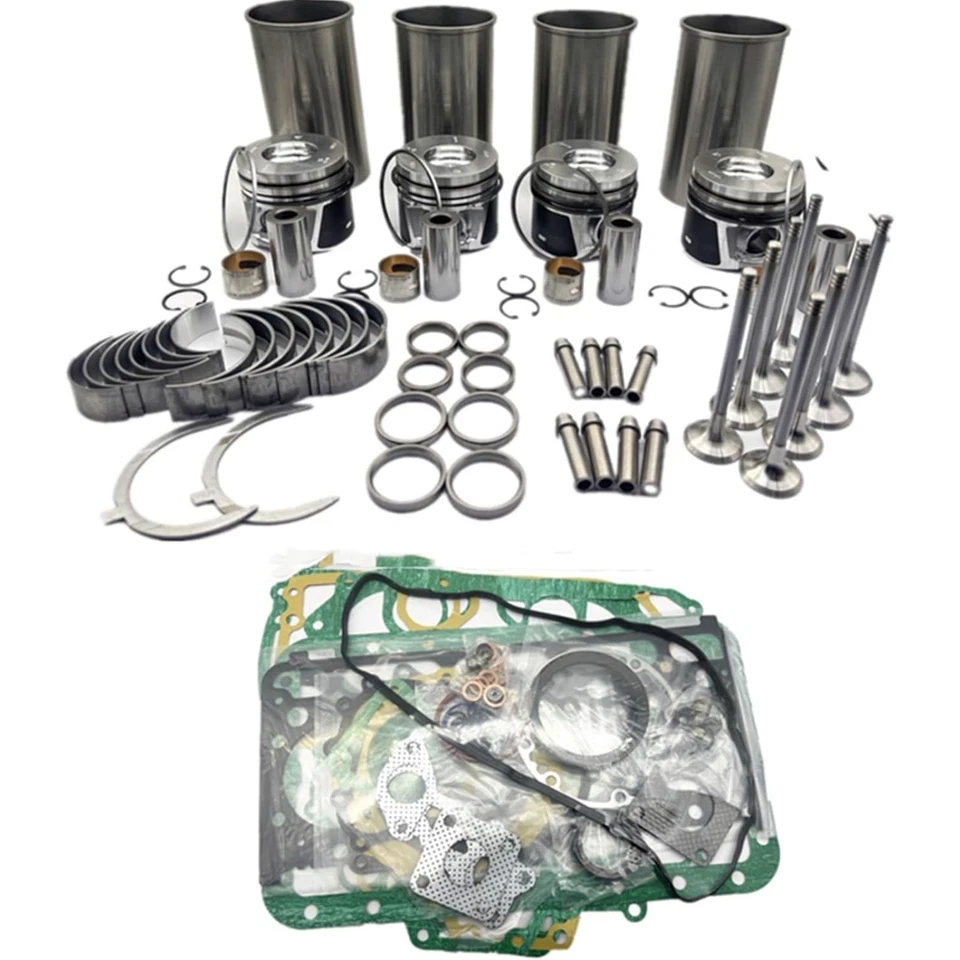 E2172 Overhaul Rebuild Kit with Piston For Cummins B3.3 Engine Excavator Loader - Image 1 of 1