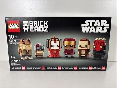 LEGO BRICKHEADZ Star Wars La Amenaza Fantasma (40676) - NUEVO Foto 1 de 4