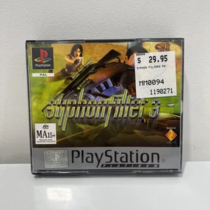 Syphon Filter 3 - Sony PlayStation 1 PS1 PAL - Complete with Manual - Free Post - Picture 1 of 10