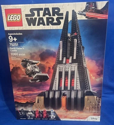 LEGO Star Wars Darth Vader's Castle 75251 Retired Sealed - Image 1 of 4