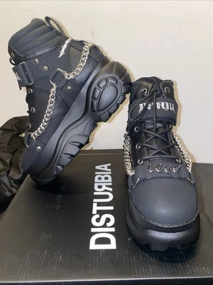 Distrurbia Boots Dark Matter Sz 6 Foto 1 de 4