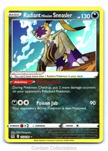 Strahlender Hisuian Sneasler 123/196 - Verlorener Ursprung - Pokemon Karte - Near Mint - Bild 1 von 2