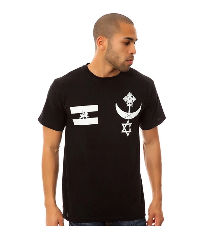 Black Scale Mens The Warrior Blvck Graphic T-Shirt, Black, Small - Image 1 of 1