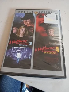 Nightmare on Elm Street 3 and 4 (DVD) Double Feature Classic Horror Movies - Bild 1 von 2