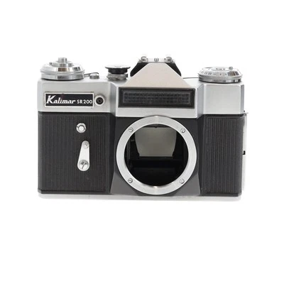 Cuerpo de cámara fotográfica Kalimar SR200 M42 montaje 35 mm SLR, cromo (tal cual) Foto 1 de 4