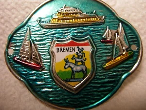 Bremen badge stocknagel hiking medallion G9898 - Picture 1 of 1