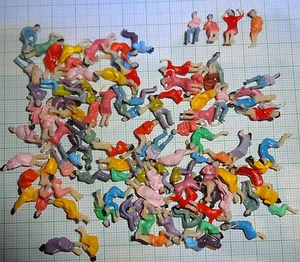 1000 Sitzende Figuren für wagen (Spur H0) Versand Frei! - E009 - Photo 1/1