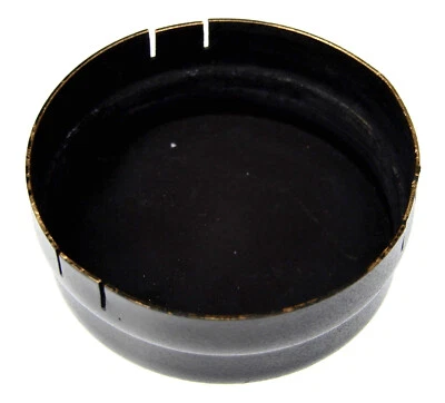 Contax RF Black Paint on Brass Rear Cap for Black & Nickel 50mm Internal mount 2 - Image 1 of 4