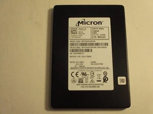Micron MTFDDAK256TBN 256GB 2.5" in SATA III SSD Solid State Drive Laptop Desktop - Afbeelding 1 van 2