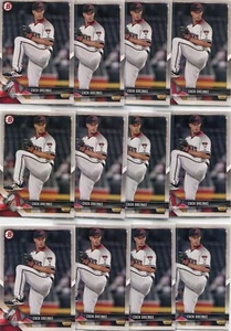 LOT (16) 2018 BOWMAN ZACK GREINKE ARIZONA DIAMONDBACKS - 289 - Picture 1 of 2
