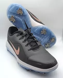 Black Nike Vapor React 2 Women's Golf Shoes/Trainers - Soft Spikes - UK Size 5.5 - Picture 1 of 13