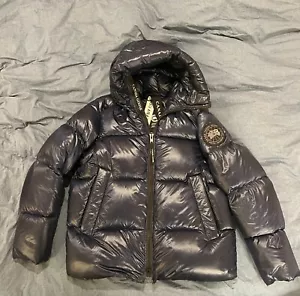 Canada Goose Crofton Puffer Jacket Coat Dark Blue Large MSRP$1,125 - Picture 1 of 6