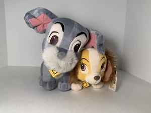 NWT Disney Lady Tramp Snuggler Plush Series 2 SEGA - Picture 1 of 10