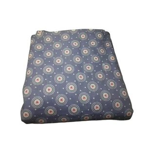 Cotton Sewing Fabric Lavender Blue Triangle Dots Circle Craft 3.5ydx 60" WIDE - Picture 1 of 3