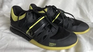 Scarpe REEBOK Crossfit CF74 Uomo Taglia 9.5 Power Lifting Pesi 600501 con Cinghie - Foto 1 di 10