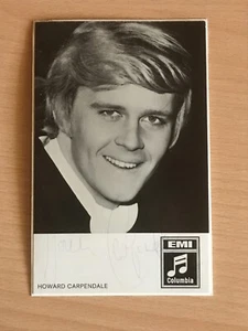 Howard Carpendale Autogrammkarte orig signiert Schlager Rock Pop #6475 - Picture 1 of 1