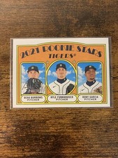 2021 Topps Heritage Rookie Stars Detroit Tigers Kyle Funkhouser RC 