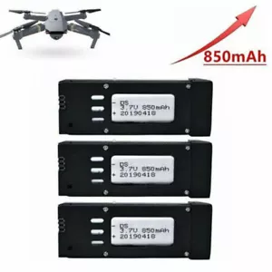 Upgrade 3.7V 850mAh Lipo Battery For E58 JY019 S168 RC Drone Quadcopter Spare - Picture 1 of 11