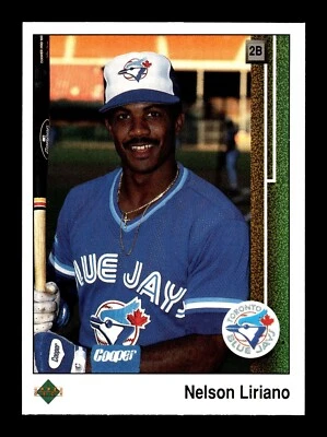 NELSON LIRIANO ⚾ 1989 Upper Deck Baseball #109 Toronto Blue Jays - Image 1 of 2