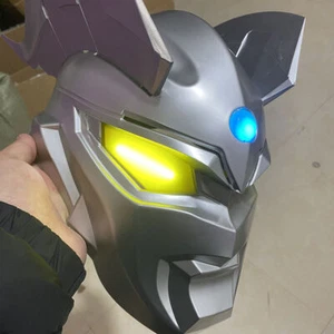 Maschera Ultraman Zero Led Punk Maschera Viso Cosplay Ultraman Halloween Prop In Magazzino - Foto 1 di 3