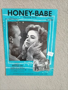 Vintage Sheet Music - 'Honey Babe' - 1954 copy - Picture 1 of 1