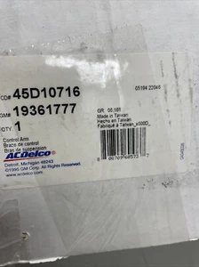 ACDelco 45D10716 Professional Front Passenger Side Lower Control Arm - Picture 1 of 13