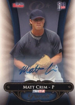 2010 TRISTAR Pursuit Autographs #140 Matt Crim - Image 1 of 2