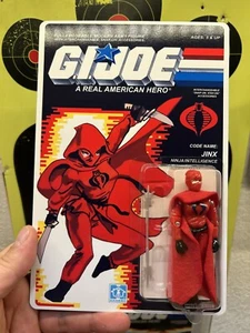 1993 GI Joe convention Style Jinx Cobra Infiltrate Factory Custom ReCarded MOC - Picture 1 of 13