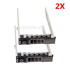 2pcs Dell 8FKXC 08FKXC 2.5" Hard Drive Tray Caddy PowerEdge R930 R430 R630 - Bild 1 von 4