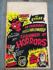 Chamber of Horrors Spook Show original poster! RARE Frankenstein Mummy