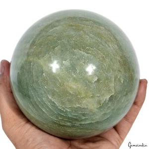 2.78 Kilo Natural Green Aventurine Crystal Reiki Healing Mineral Sphere Huge Gem - Picture 1 of 6