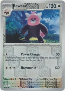 Bewear 053/064 Reverse Holo Shrouded Fable SFA Pokemon Card NM - Bild 1 von 1