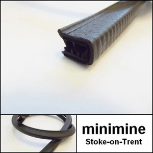 Clásico Mini GENUINO Alféizar de Goma Borde Acabador de Moldura 1993-2000 DDJ10002 Rover - Imagen 1 de 1