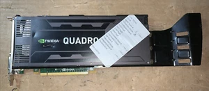 Video Card NVIDIA Quadro K4000 3 GB GDDR5 PCI Express 2.0 x16 Desktop 0D5R4G - Picture 1 of 6