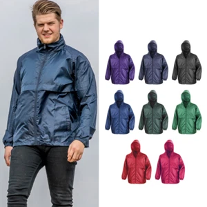 Result Core Unisex Lightweight Windcheater R204X - Workwear Jacke Kapuze Mantel - Bild 1 von 18