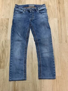 Wam Art of Denim Jeans Herren Gr. 33 blau schmales Bein Knopffliege 504 Legnano - Bild 1 von 8