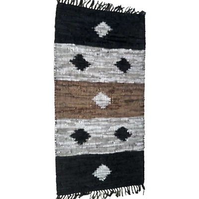 Alfombra de cuero para chimenea, alfombra ignífuga, ESTRELLAS Foto 1 de 4