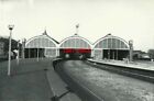 PHOTO  THE TRAIN SHEDS OF THE EX-NER DARLINGTON RAILWAY STATION 03/76