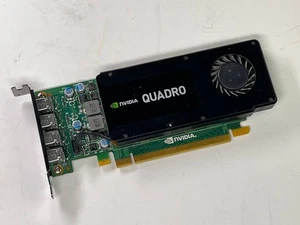 NVIDIA Quadro K1200 Low Profile PCIe 4 port Mini DP GPU w/Low Profile Bracket - Picture 1 of 6
