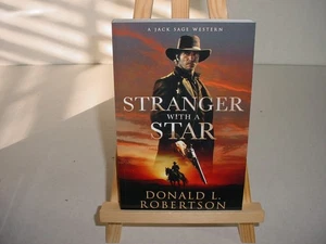 Stranger With A Star (A Jack Sage Western) Donald. L. Robertson Paperback Book - Imagen 1 de 2