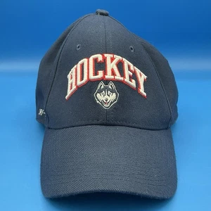 Gorra de béisbol UConn Huskies Hockey Nike Dri-FIT Legacy91 ajustada azul - Imagen 1 de 12