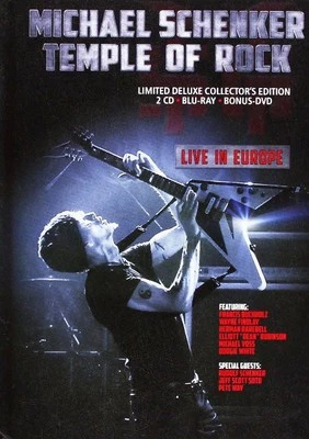 Michael Schenker's Temple Of Rock - Live In Europe (2xCD, Album + Blu-ray, Multi Foto 1 de 2