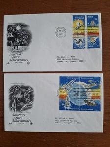US FDC #1912-1919 PCS Artcraft 1981 Kennedy Space Center FL Space Achievements - Picture 1 of 3