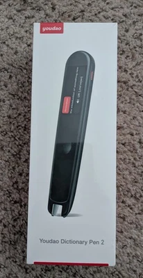 New Youdao Dictionary Pen 2, Chinese/English, 16 GB Memory, Black, YDP021 - Image 1 of 4