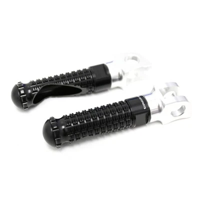 Black Standard Front Foot Pegs M-PRO For Suzuki GSX-S1000F 15 16 17 18 19 20 — 第 1/4 张图片