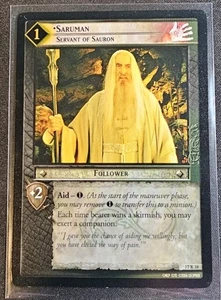 Saruman, Servant of Sauron - 17R38 MP - LotR TCG CCG - Picture 1 of 4