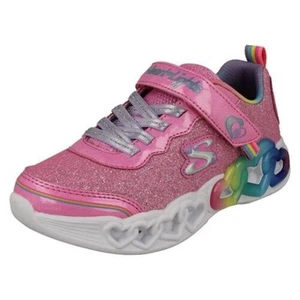 Mädchen Skechers Licht Turnschuhe Love Prism 303751 - Imagen 1 de 10