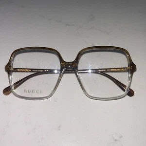 GUCCI Eyeglasses GG1003O 003 Havana Frames Eyewear Glasses 53-16-140 - Picture 1 of 7